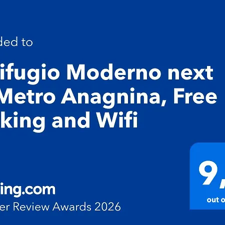 Il Rifugio Moderno Next To Metro Anagnina, Free Parking And Wifi Daire *